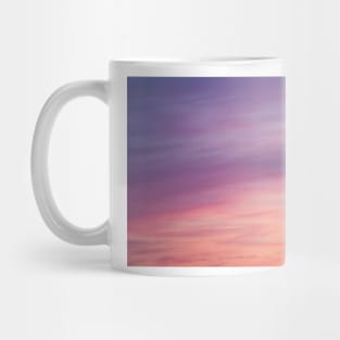 Colorful sunset clouds at dusk sky scape Mug